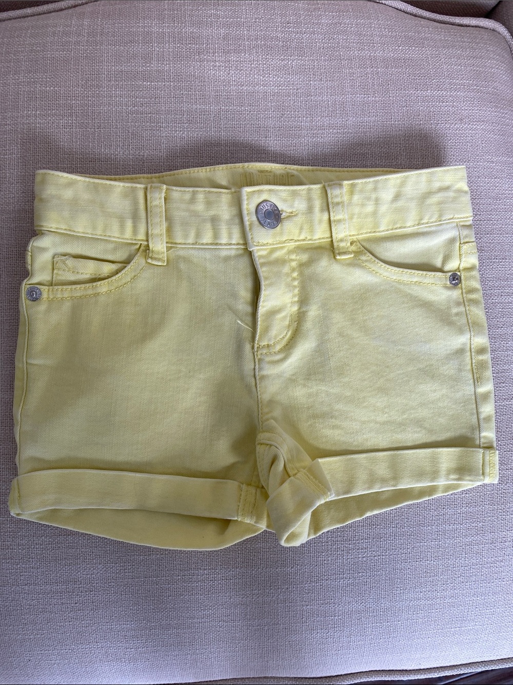 Justice Yellow Girls' Shorts